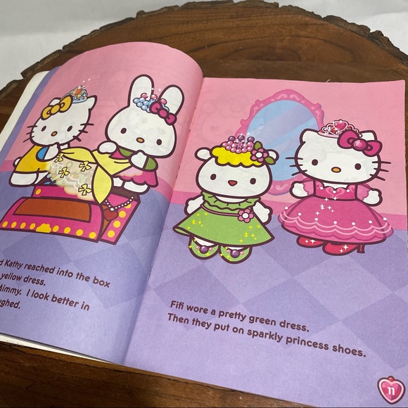 Hello kitty princess party book 2005 Sanrio - Picture 5 of 6